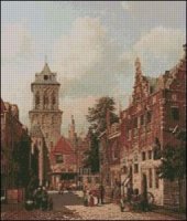 (image for) A Busy Street in a Town