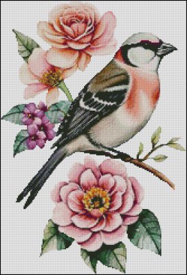 (image for) Bird with Flowers