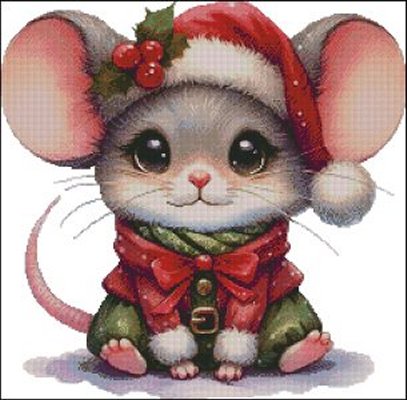 (image for) Christmas Mouse - Large
