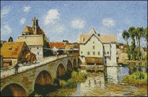(image for) The Bridge At Moret Medium Large